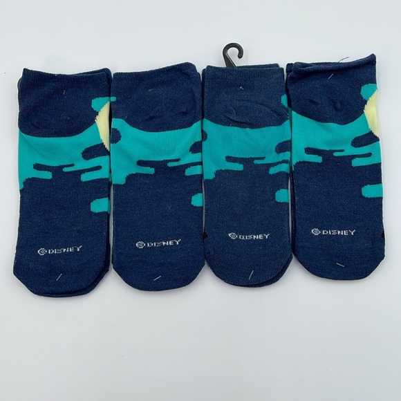 Disney Jack Skellington No Show Socks‎ Shoe Size 4-10 - 4 Pairs - New - Picture 3 of 6